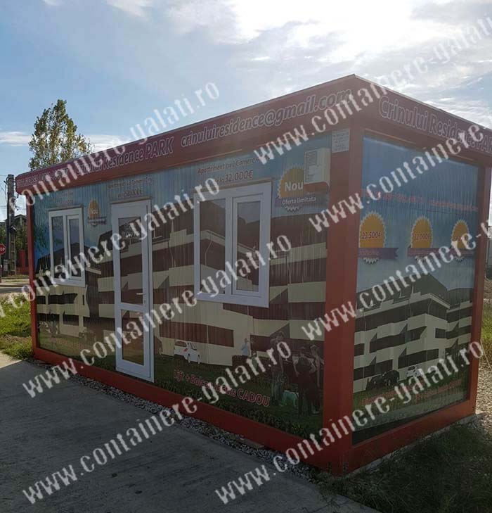 containere magazin chiosc Tulcea